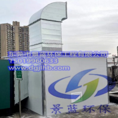 东莞某企业风机噪声消音隔音工程